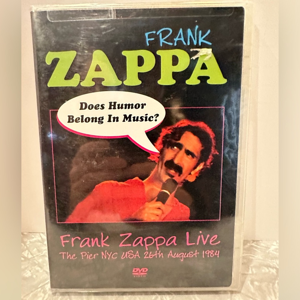 💢 SEALED 💢 Frank Zappa: Does Humor Belong in Music? (1984)
